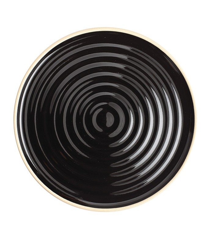 Luminarc Geode Black Salad Plate, 8.5 inch -- 12 per case.
