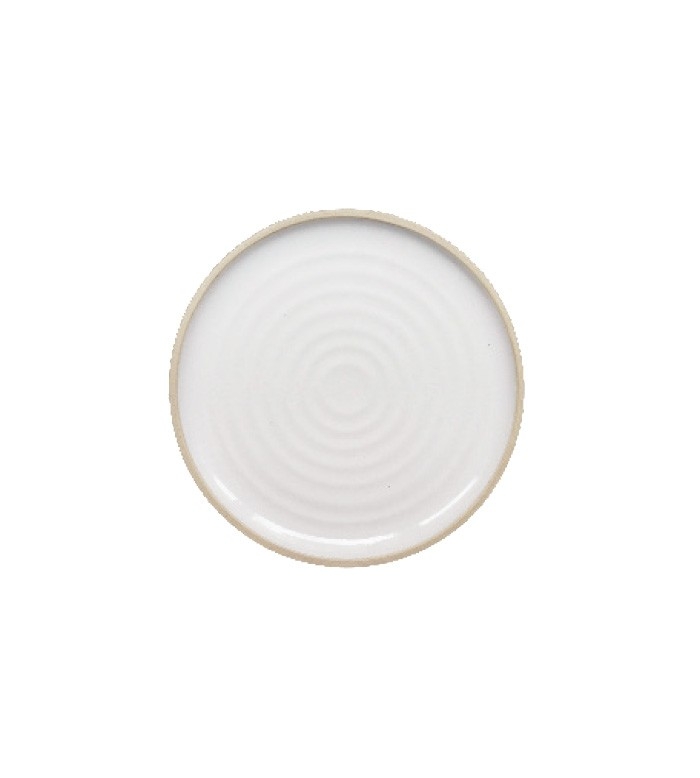 Luminarc Geode White Plate, 4 x 0.625 inch -- 24 per case.