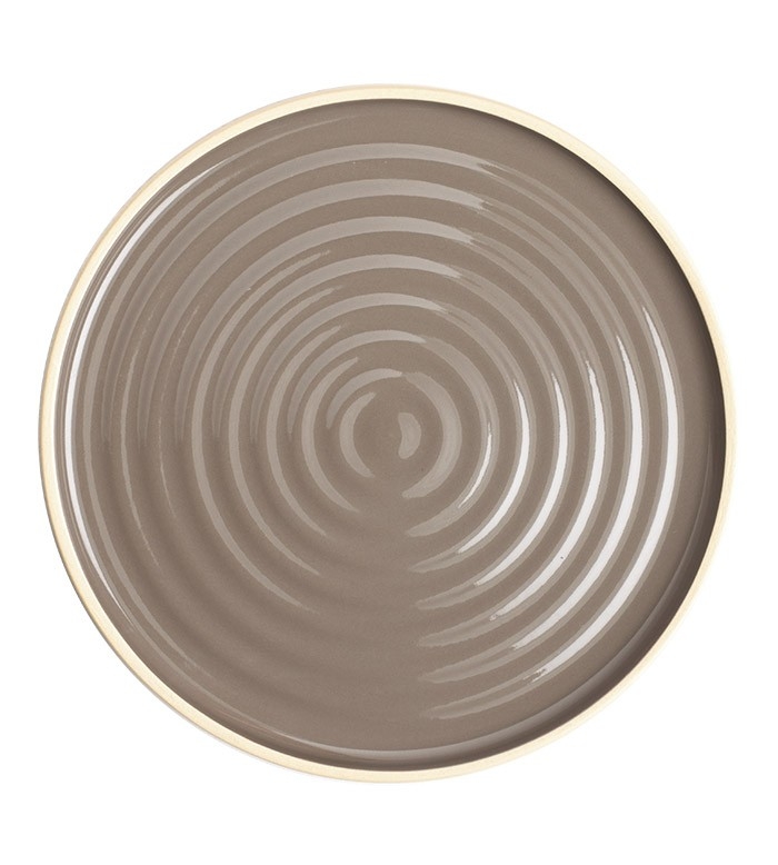 Luminarc Geode Grey Entree Plate, 10.75 inch -- 12 per case.
