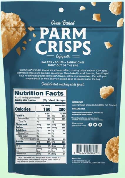 ParmCrisps - Original, 1.75 Ounce -- 12 per case