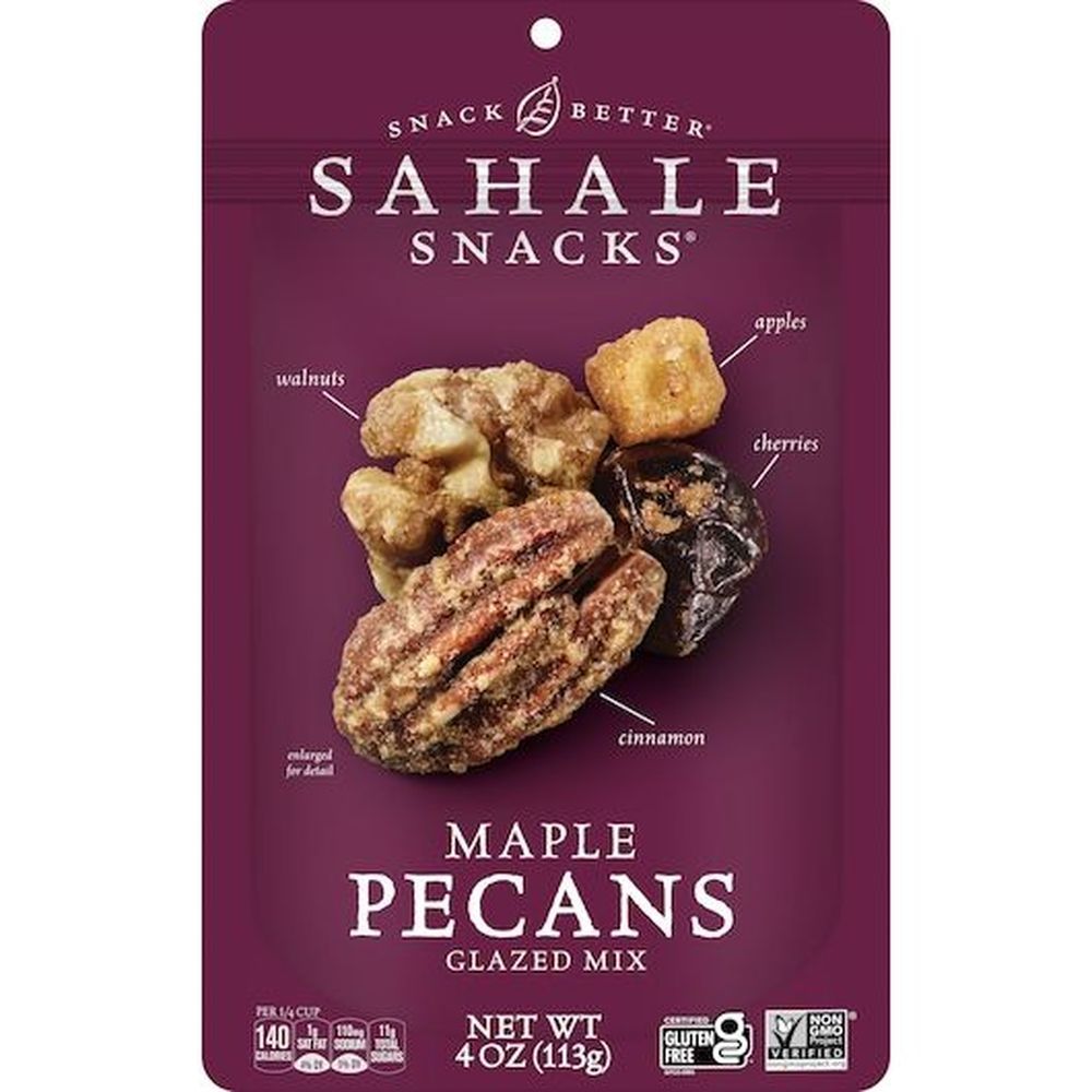 Sahale Snacks Maple Pecan Glazed Mix, 4 Ounce -- 6 Per Case