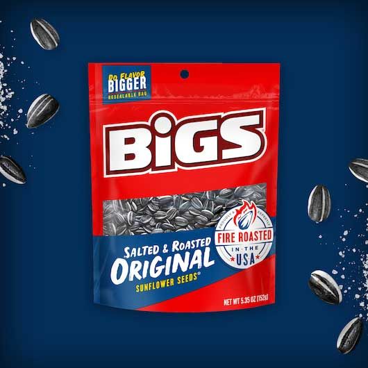 Bigs Original Roasted And Salted Sunflower Seed, 5.35 Ounce -- 12 Per Case