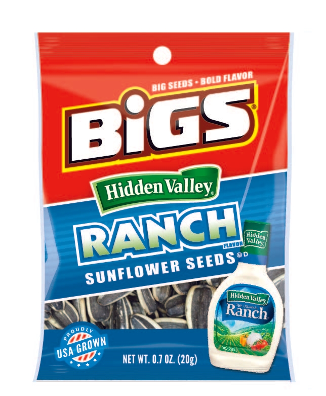Bigs Hidden Valley Ranch Sunflower Seeds, 5.35 Ounce -- 48 Per Case
