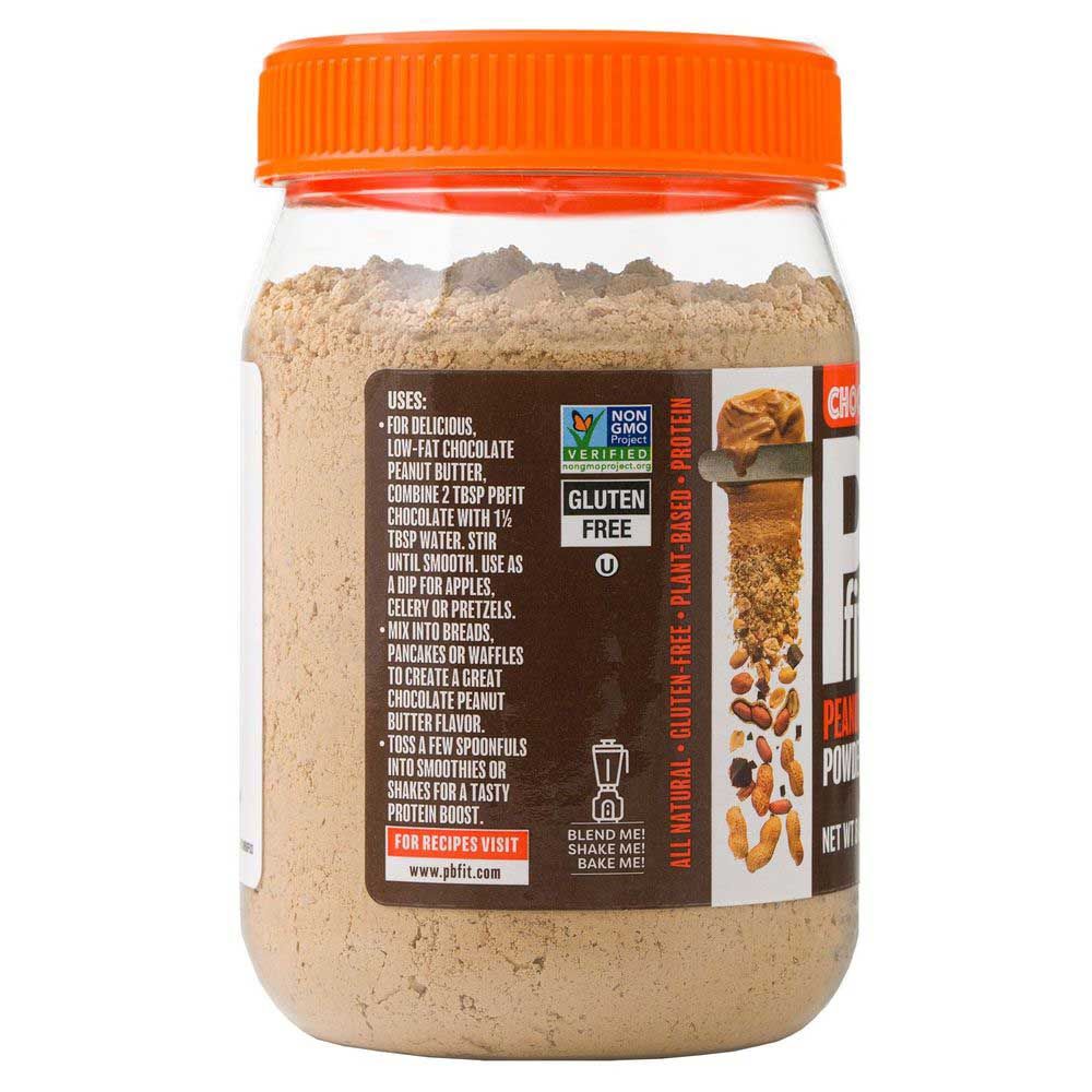 Pb Fit Chocolate Peanut Butter Powder, 8 Ounce -- 6 Per Case