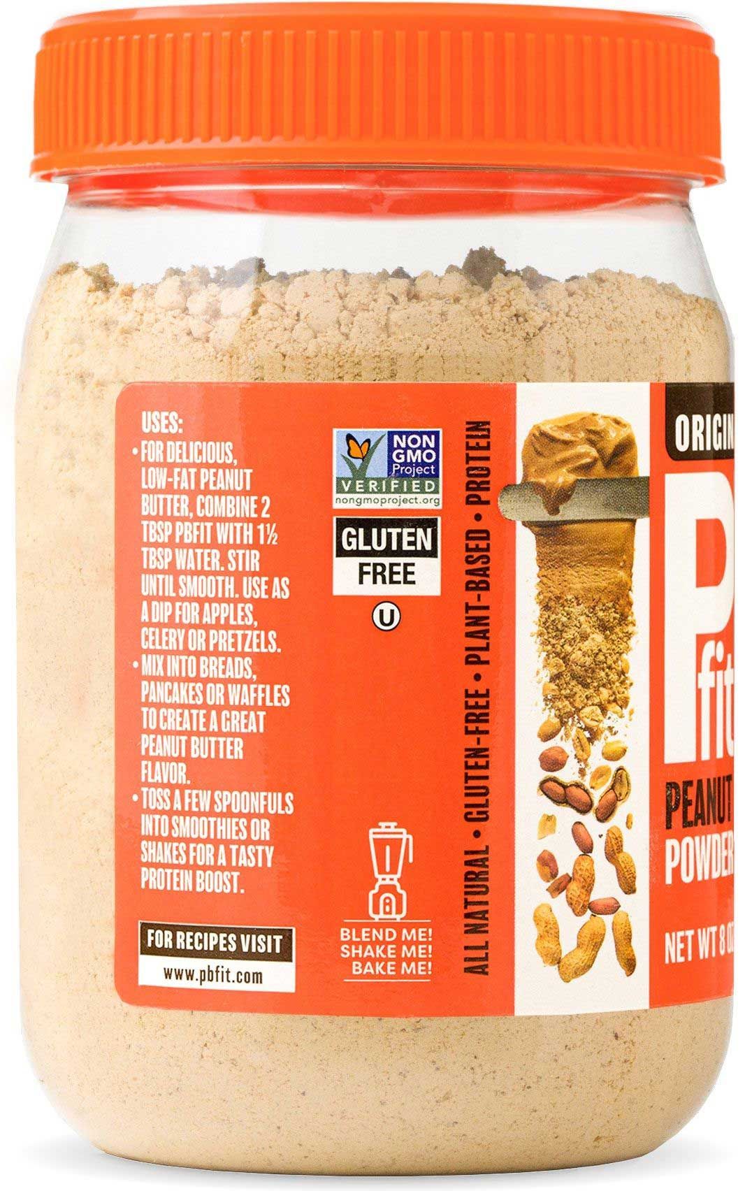 Betterbody Foods Pb Fit Original Peanut Butter Powder, 8 Ounce -- 6 Per Case