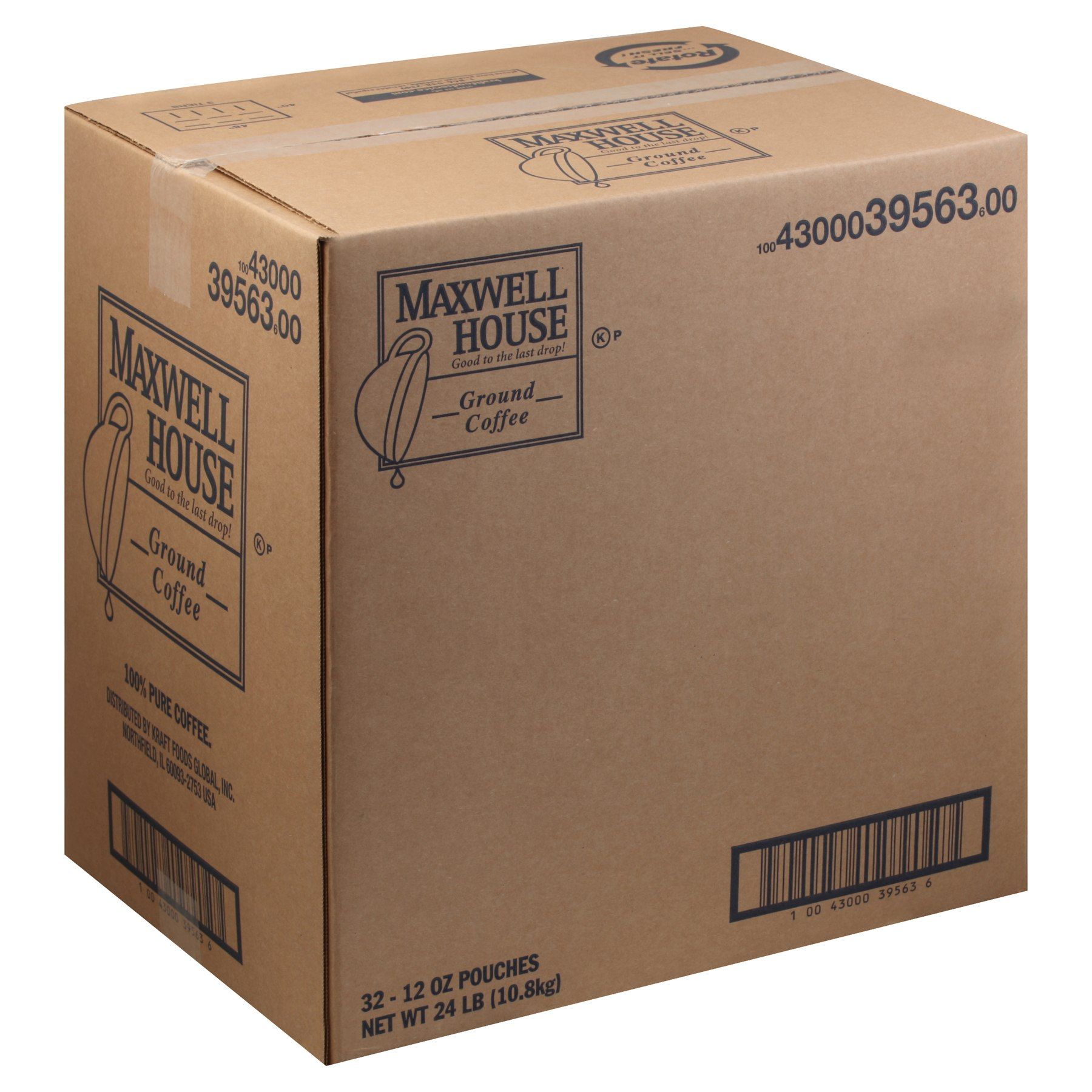 Maxwell House Ground Coffee, 12 Ounce -- 32 Per Case