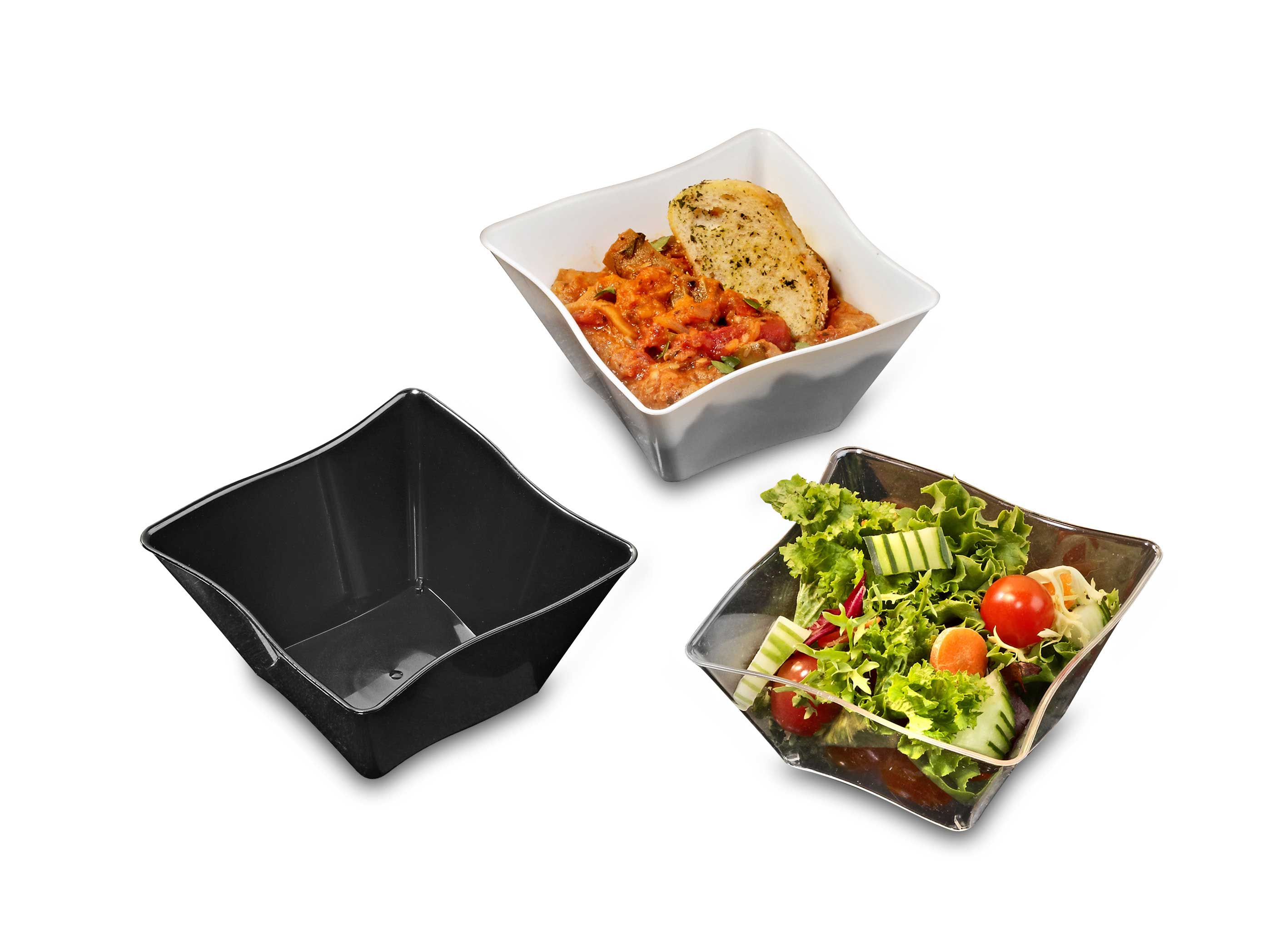 Emi Yoshi Square Wave Bowl -- 120 per case.