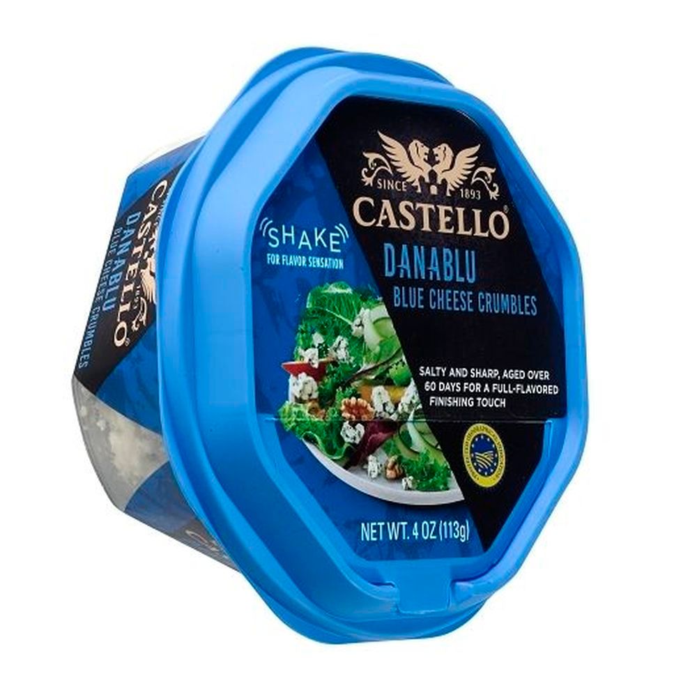 Castello Crumbled Blue Cheese, 0.25 Pound -- 6 Per Case
