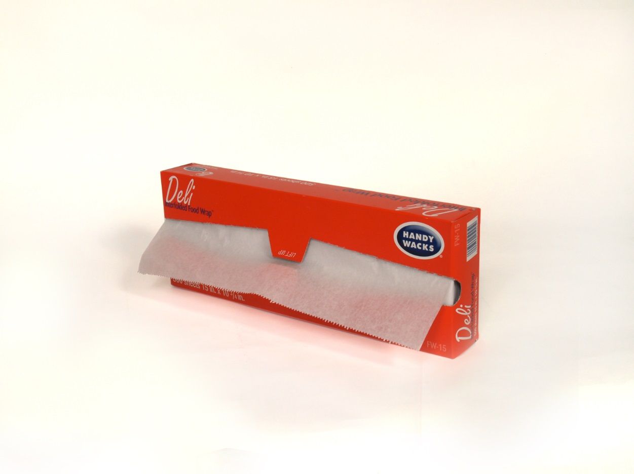 Handy Wacks 15 X 10.75 Interfolded Food And Deli Tissue Wrap, 500 Count -- 12 Per Case
