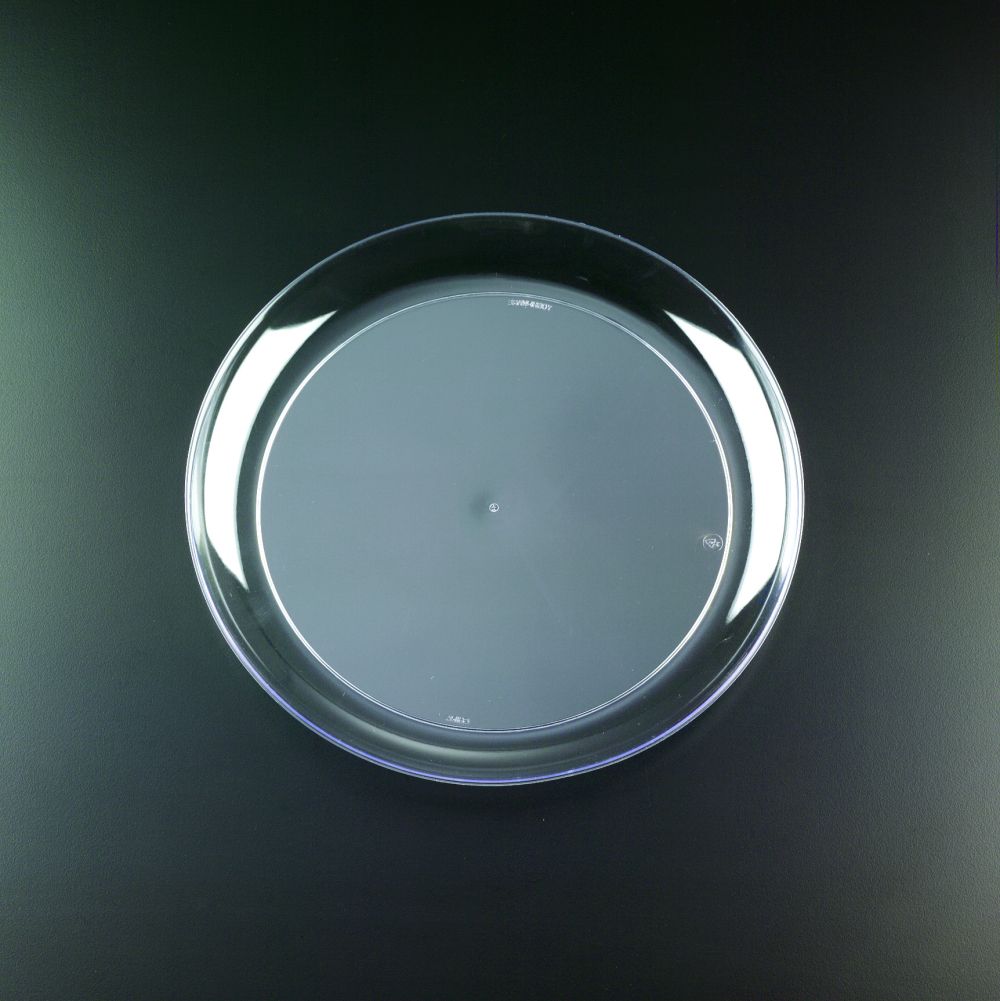 Yoshi Clear Ware Clear Dessert Plate, 6 Inch -- 500 Per Case