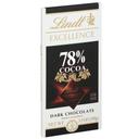 Lindt Excellence 78 Percent Cocoa Dark Chocolate Bar, 3.5 Ounce -- 144 per case