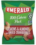 Emerald Cashews and Almonds with Dried Cranberry, 0.69 Ounce - 7 count per pack -- 12 per case