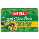 Emerald 100 Calorie Packs Cashews and Almonds with Dried Pineapple, 4.97 Ounce -- 8 per case