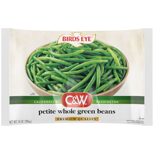 Birds Eye C And W Petite Whole Green Beans, 14 Ounce -- 5 Per Case
