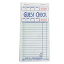 National Checking Rectangular Medium Paper Green 15 Lines One-Part Guest Check, 6.75 x 3.5 x 18.3 inch -- 5000 per case