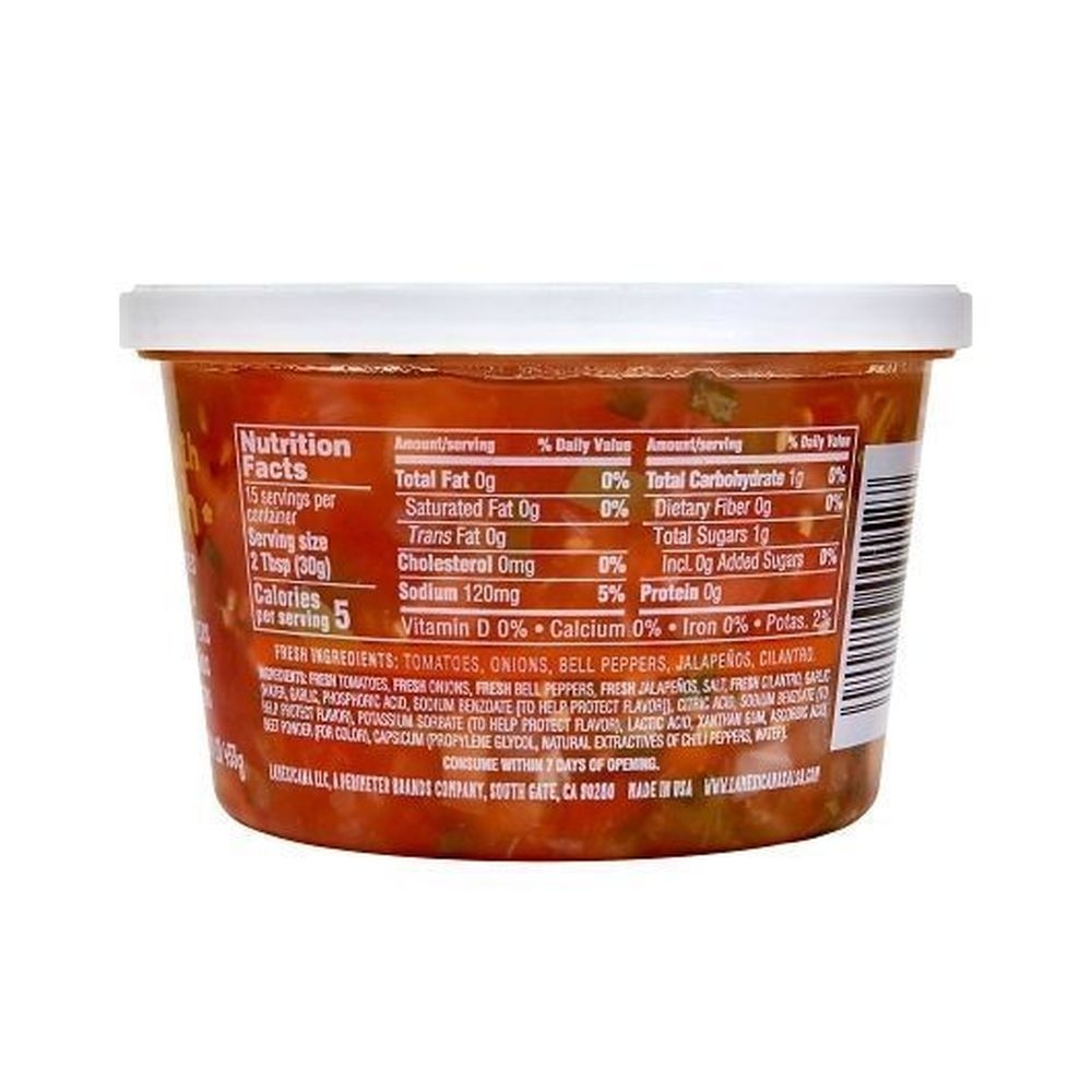 Lamexicana Medium Salsa, 16 Ounce -- 6 per case