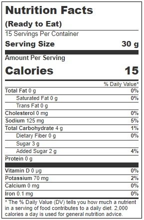 Lamexicana Mango Peach Salsa, 16 Ounce -- 6 per case