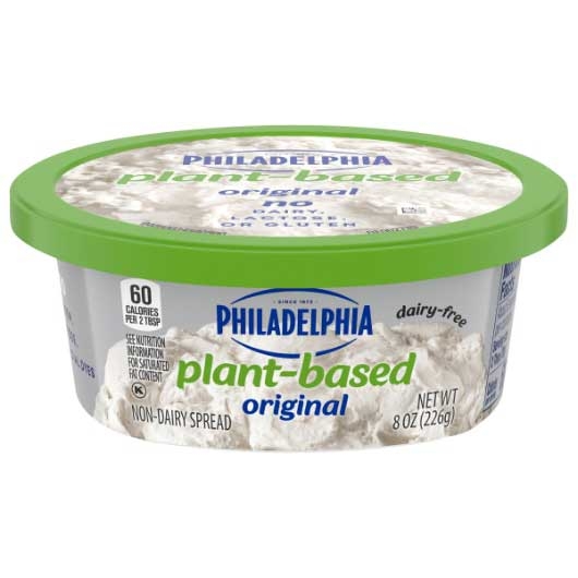 Philadelphia Plant Based Cream Cheese Original, 8 Ounce -- 8 per case