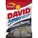 Davids Cracked Pepper Jumbo Sunflower Seeds, 5.25 Ounce -- 12 per case