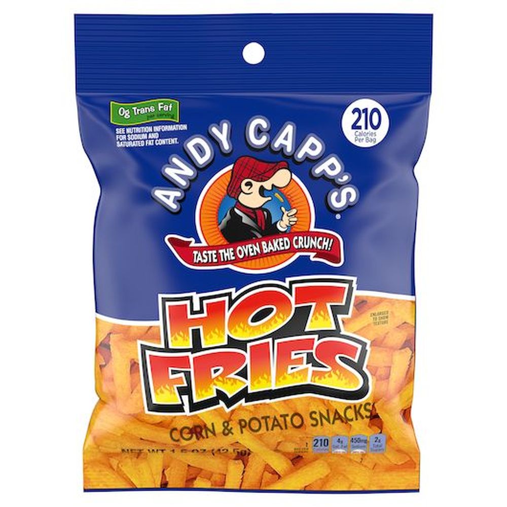 Andy Capp's Hot Fries, 1.5 Ounce -- 48 Per Case