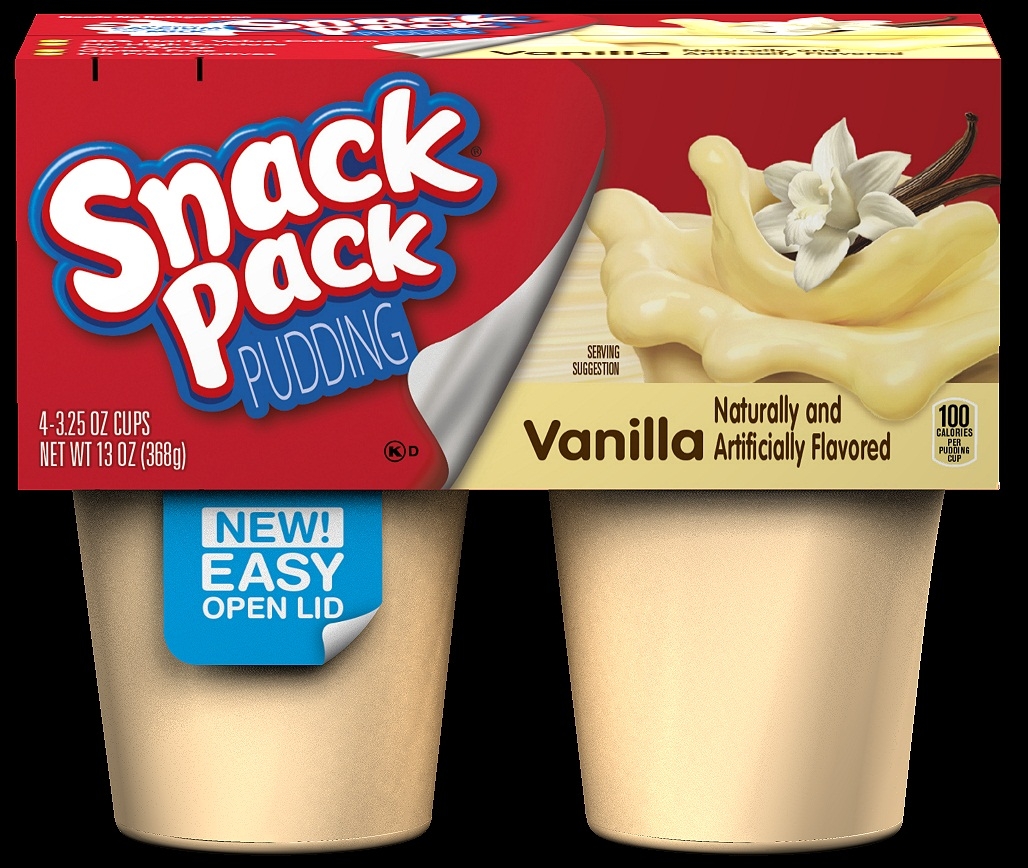 Snack Pack Vanilla Pudding, 13 Ounce -- 12 Per Case