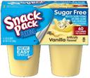 Snack Pack Sugar Free Vanilla Pudding, 3.5 Ounce -- 48 per case