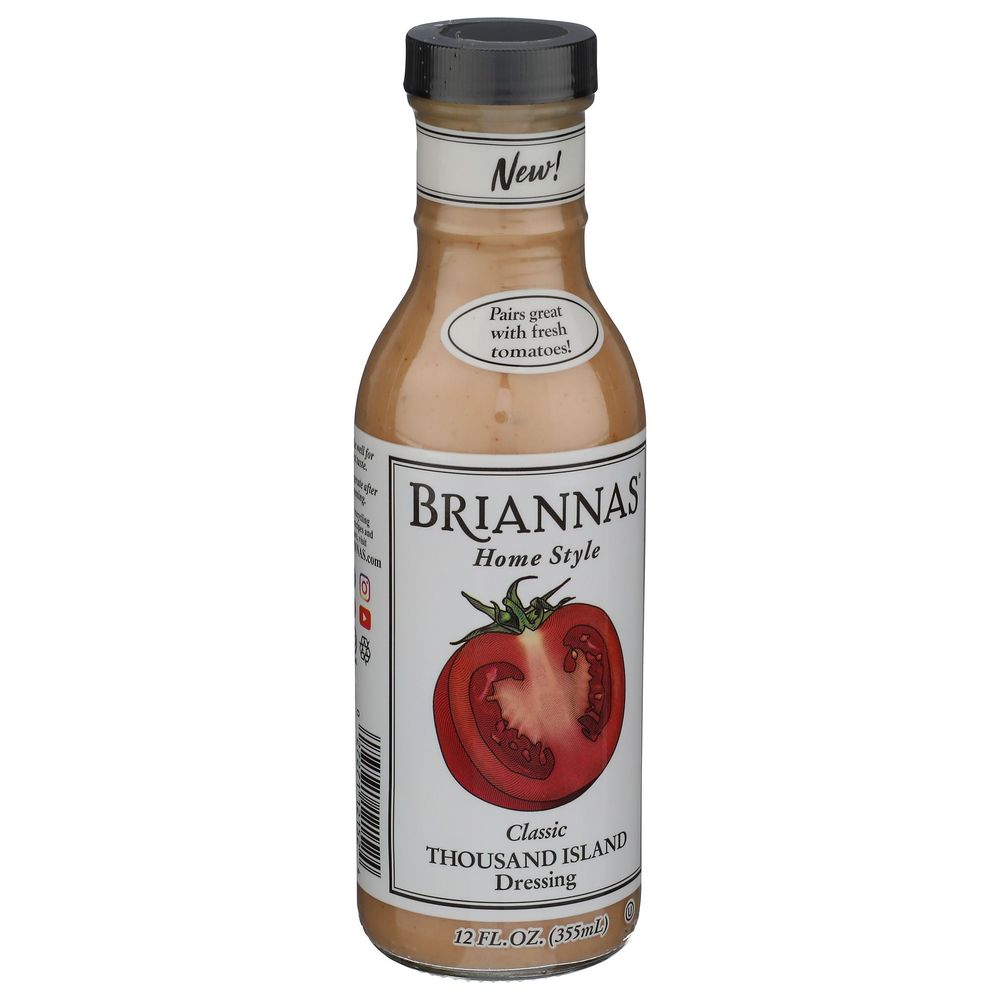 Briannas Classic Thousand Island Dressing, 12 Ounce -- 6 per case