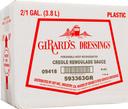 Girards Dressing Creole Remoulade Sauce, 1 Gallon -- 2 per case.