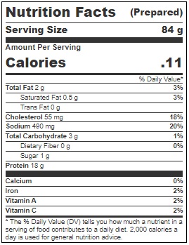 John Soules Foods Fully Cooked Rotisserie Style Chicken Breast Strips, 16 Ounce -- 6 per case