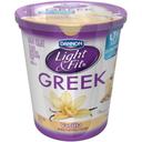 Light and Fit Greek Vanilla Non Fat Yogurt, 32 Ounce -- 6 per case.