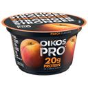 Oikos Pro Peach Yogurt, 5.3 Ounce -- 12 per case