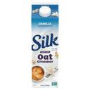 Silk Extended Shelf Life Oat Yeah Vanilla Creamer, 32 Fluid Ounce - 12 per case