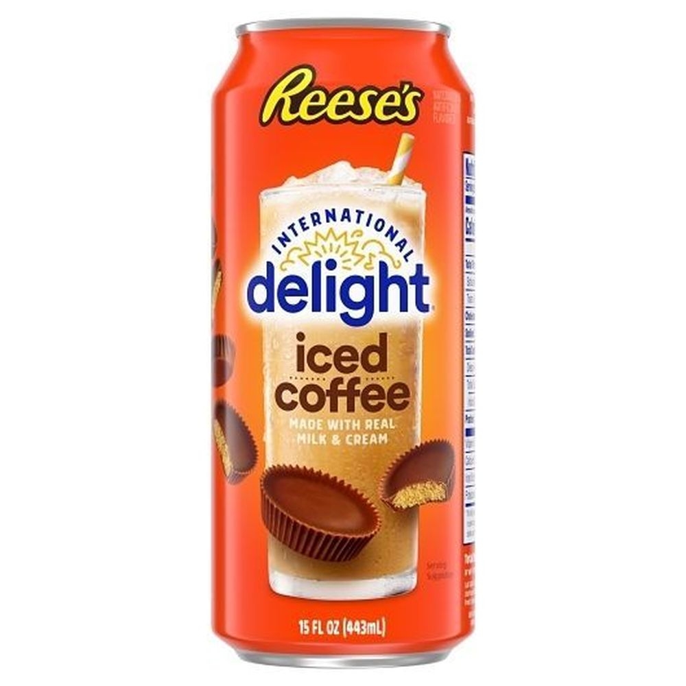 International Delight Iced Coffee Reese Peanut Butter Cup, 15 Ounce -- 12 per case