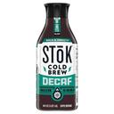 Stok Unsweetened Decaf Cold Brew Coffee, 48 Fluid Ounce -- 6 per case