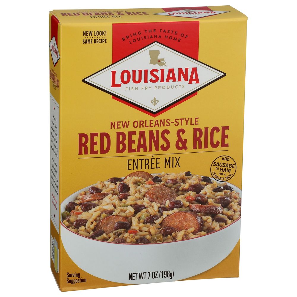 Louisiana Fish Fry Red Beans and Rice Mix, 7 Ounce -- 6 per case