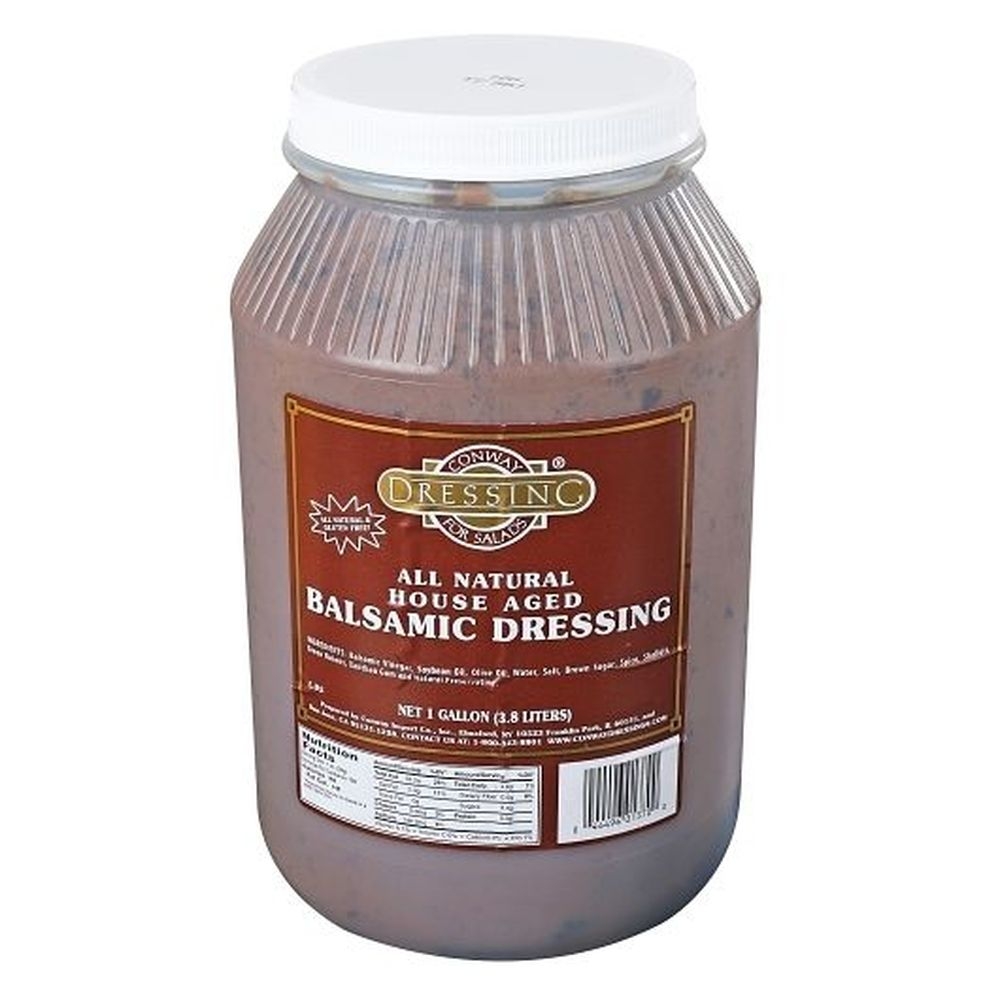 Conway All Natural House Aged Balsamic Dressing, 1 Gallon -- 2 per case