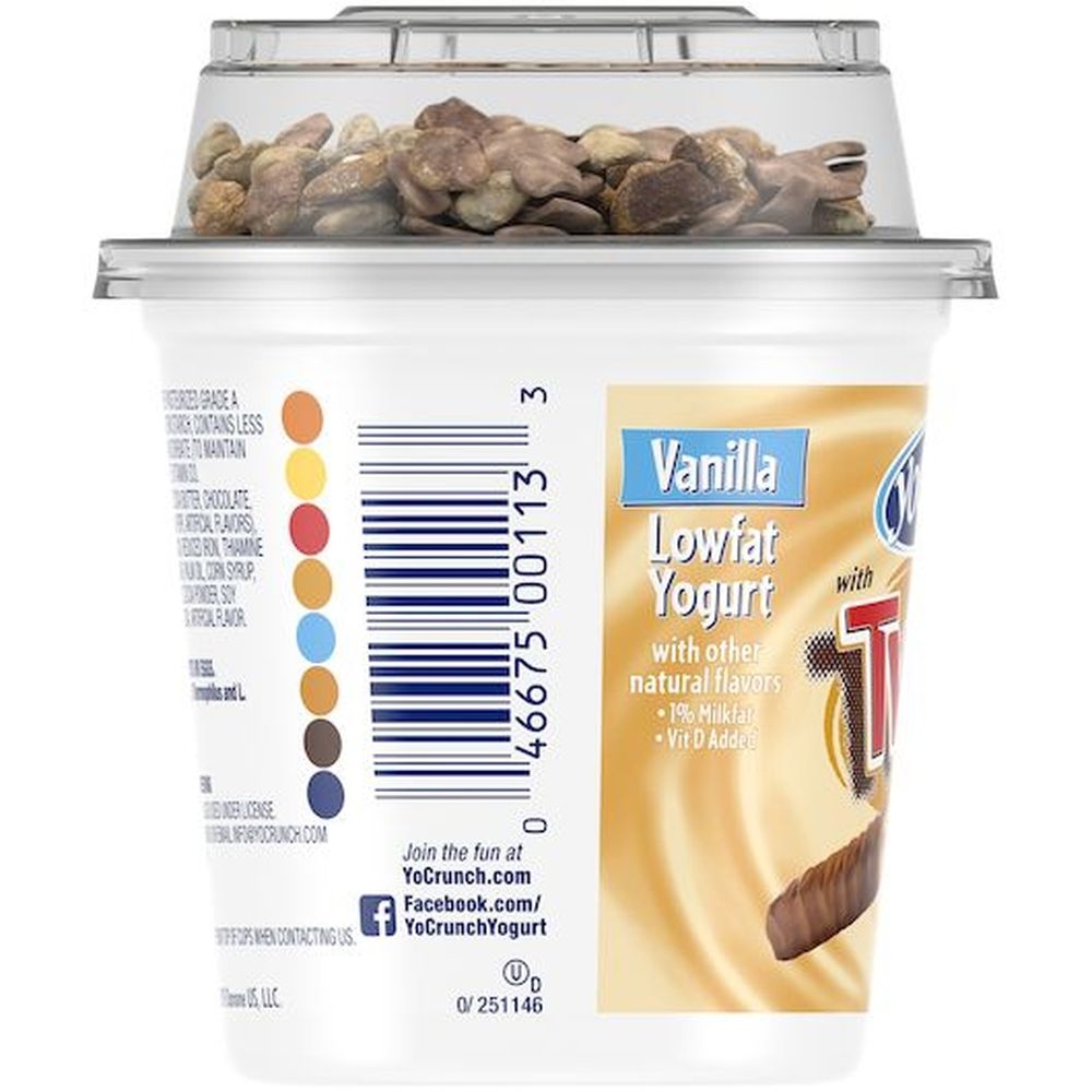 Yocrunch Twix with Low Fat Vanilla Yogurt, 6 Ounce -- 12 per case