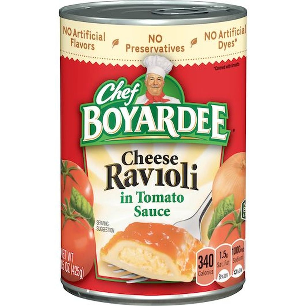 Chef Boyardee Cheese Ravioli In Tomato Sauce, 15 Ounce -- 24 Per Case