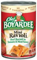 Chef Boyardee Pasta Miniature Ravioli, 40 Ounce -- 12 per case