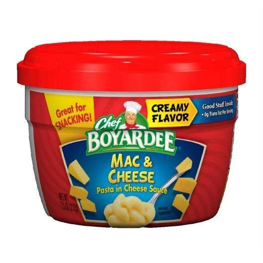 Chef Boyardee Microwave Macaroni And Cheese Pasta In Cheese Sauce, 7.5 Ounce -- 12 Per Case