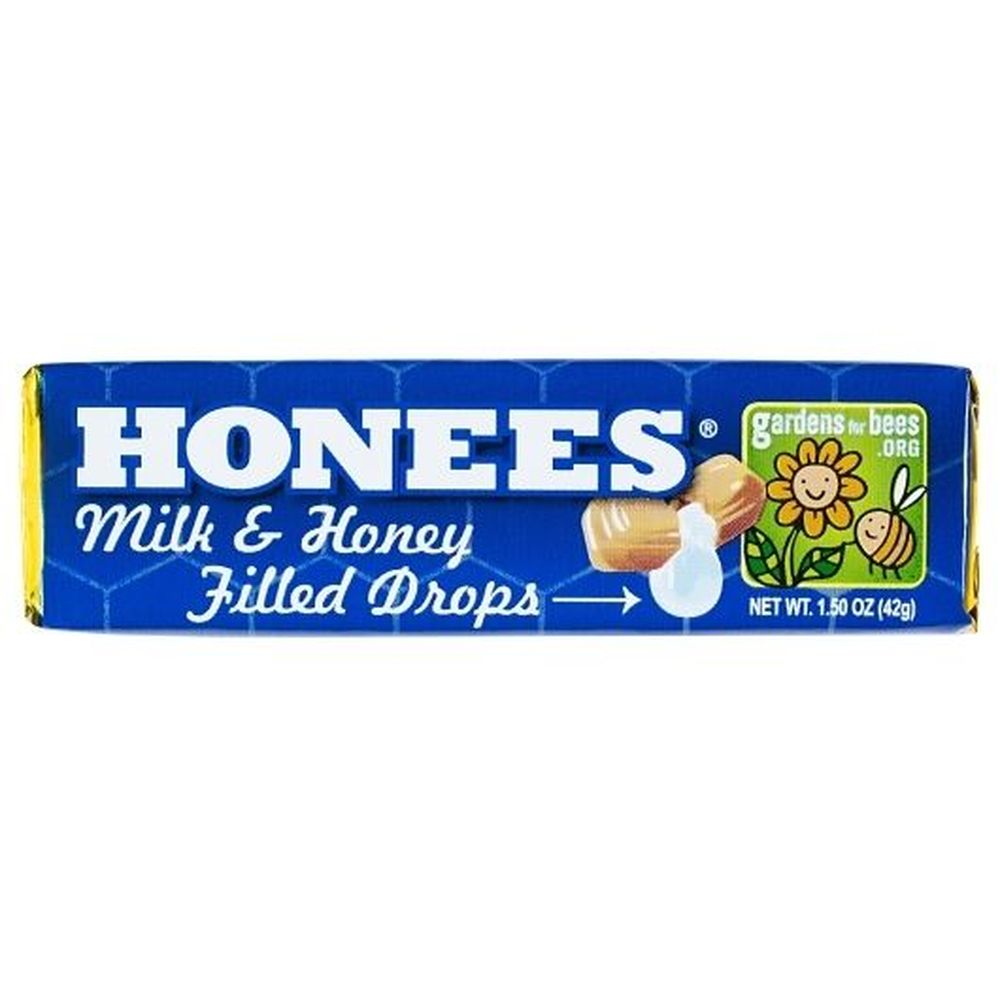 Honees Milk and Honey Filled Drops, 1.5 Ounce -- 288 per case