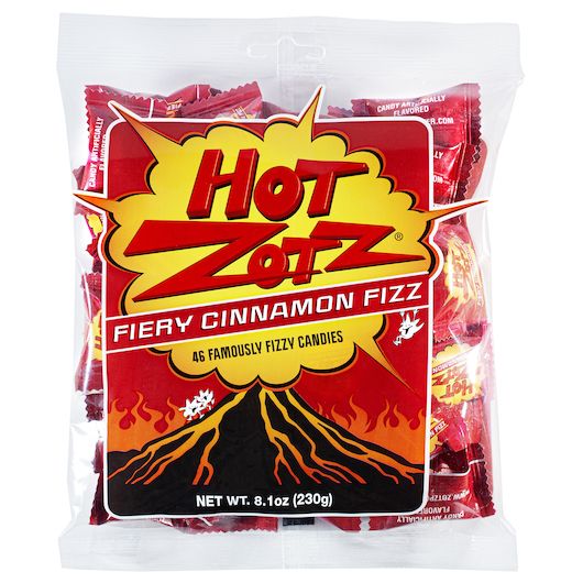 Hot Zotz Fiery Cinnamon Fizz Candy, 46 Pieces -- 12 Per Case