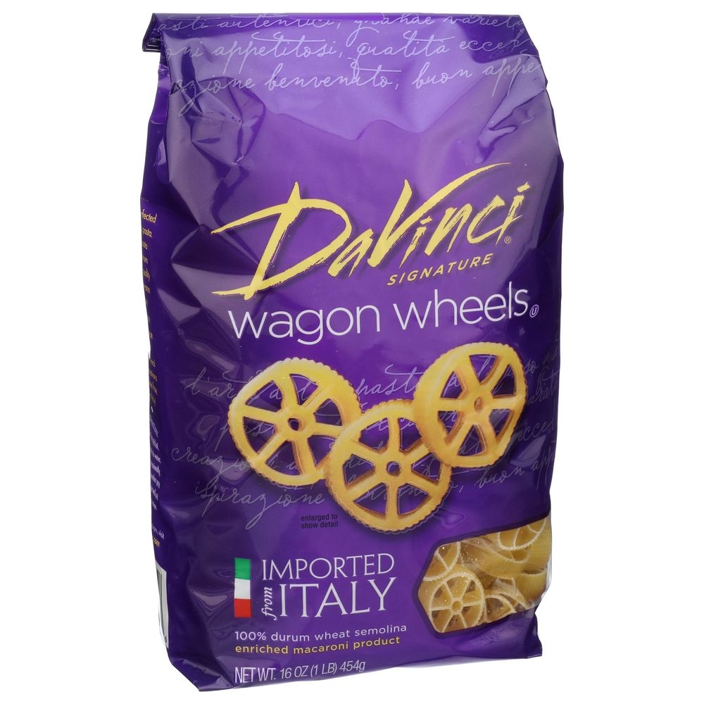 Davinci Wagon Wheels Pasta, 16 Ounce -- 10 per case