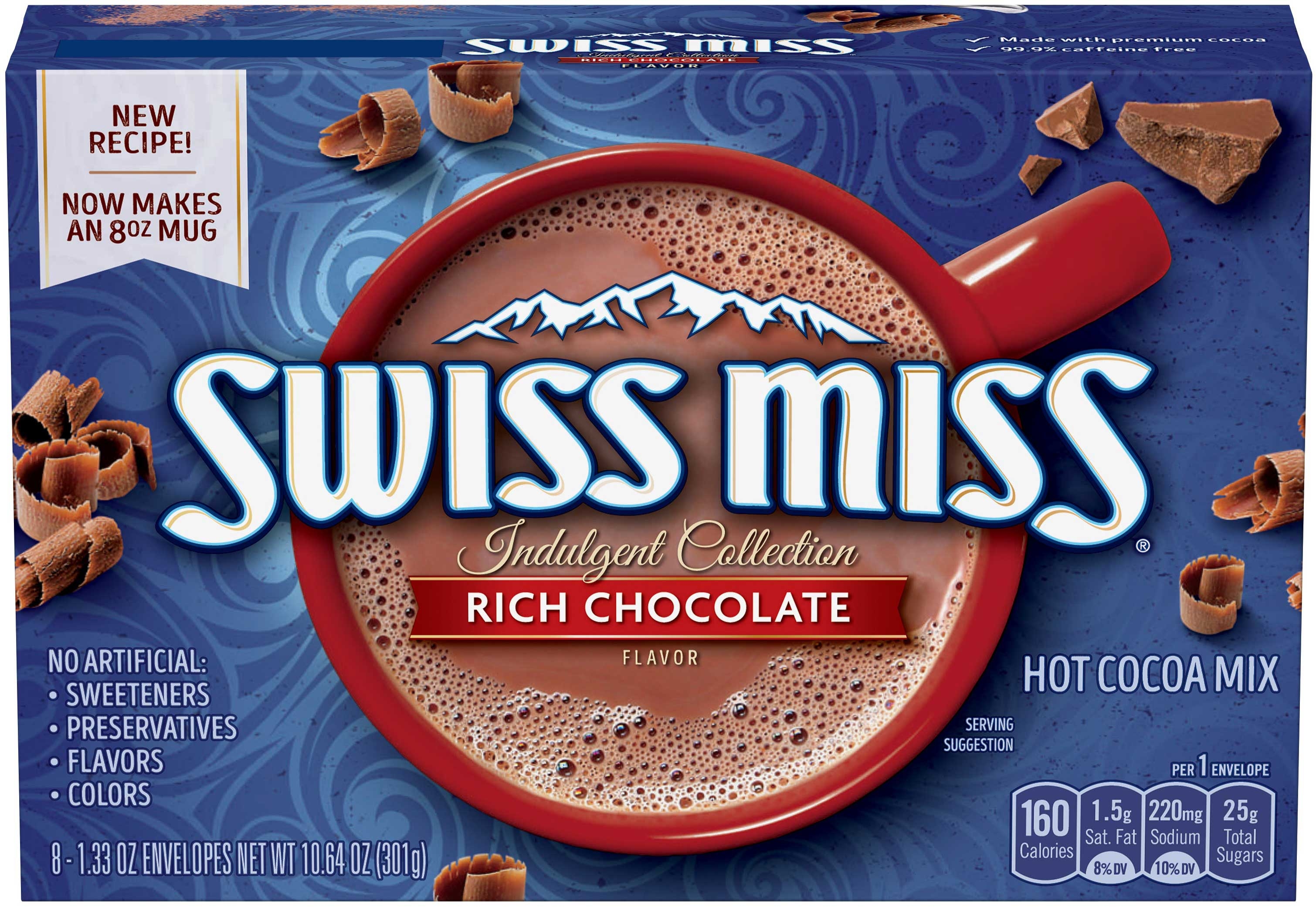 Swiss Miss Rich Chocolate Flavor Hot Cocoa Mix, 10.64 Ounce -- 12 Per Case