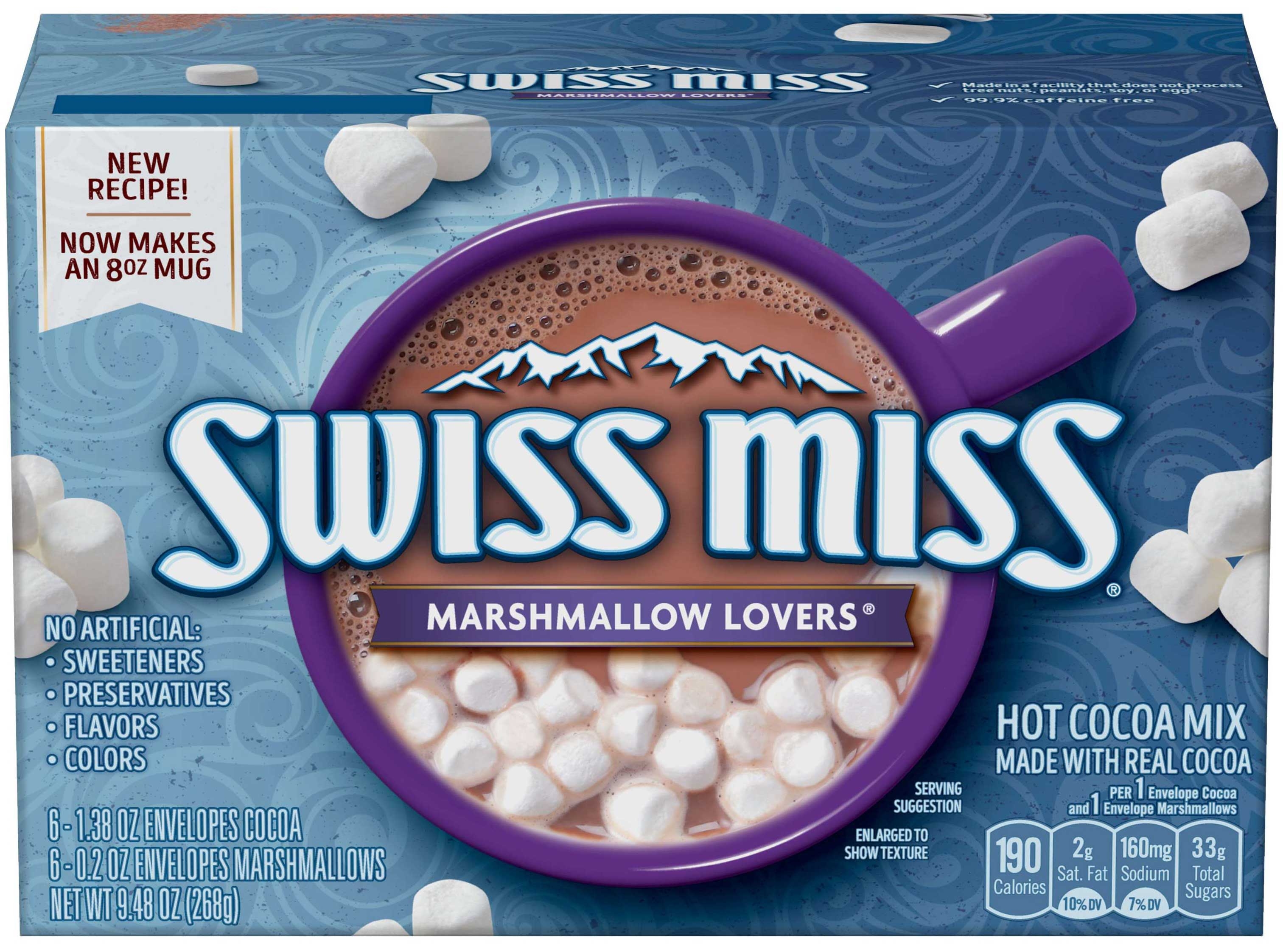 Swiss Miss Marshmallow Lovers Hot Cocoa Mix, 9.48 Ounce -- 8 Per Case