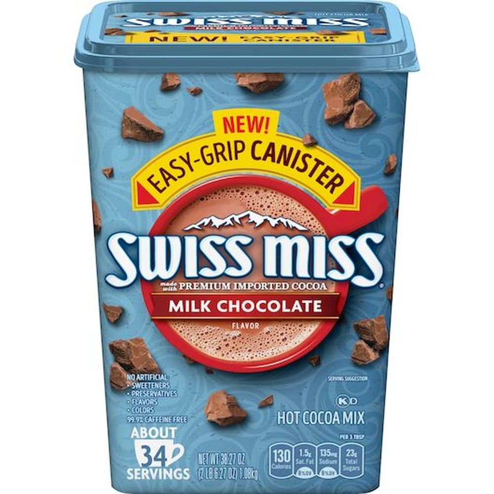 Swiss Miss Milk Chocolate Flavor Hot Cocoa Mix, 38.27 Ounce -- 5 Per Case