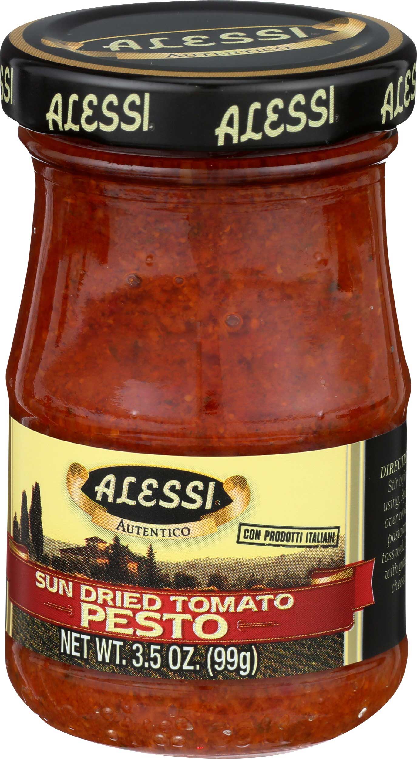Alessi Sun Dried Tomato Pesto, 3.5 Ounce -- 12 per case