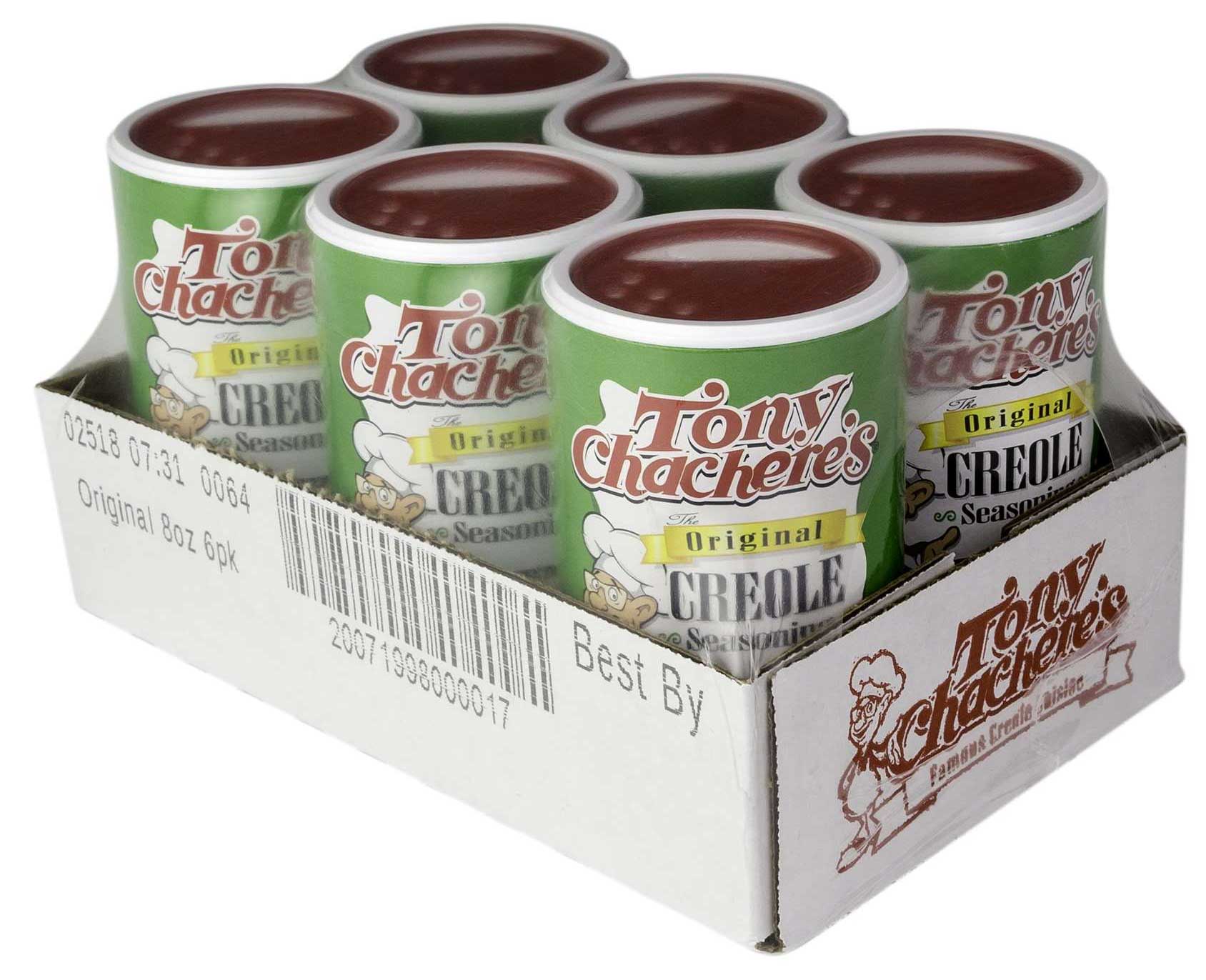 Tony Chacheres Creole Seasoning, 8 Ounce -- 6 per case