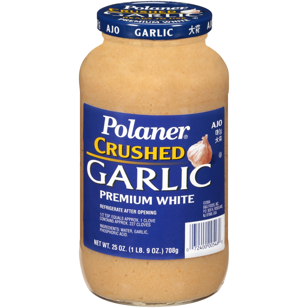 Polaner Crushed Garlic,25 Ounce -- 6 Case