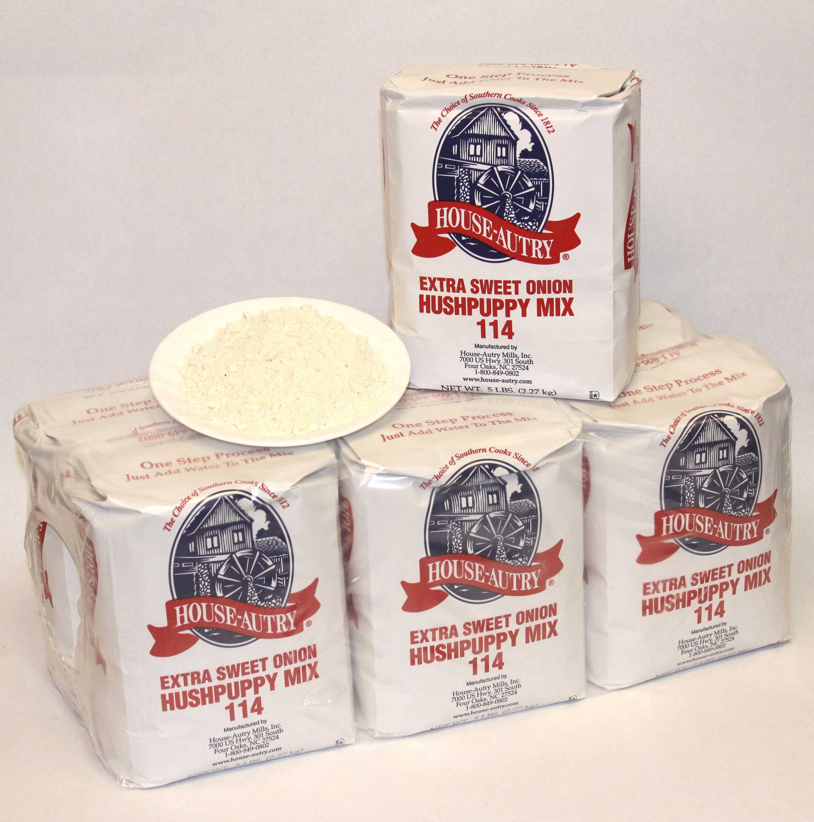 House Autry Extra Sweet Hushpuppy Mix, 5 Pound -- 6 per case.